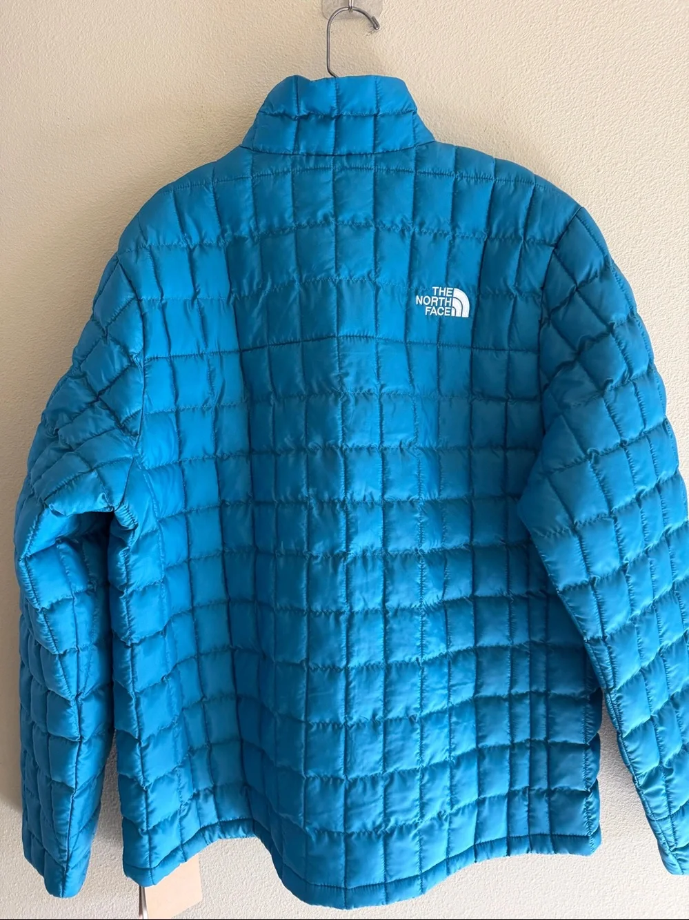 The North Face Bright Blue Quilted Thermoball Jacket